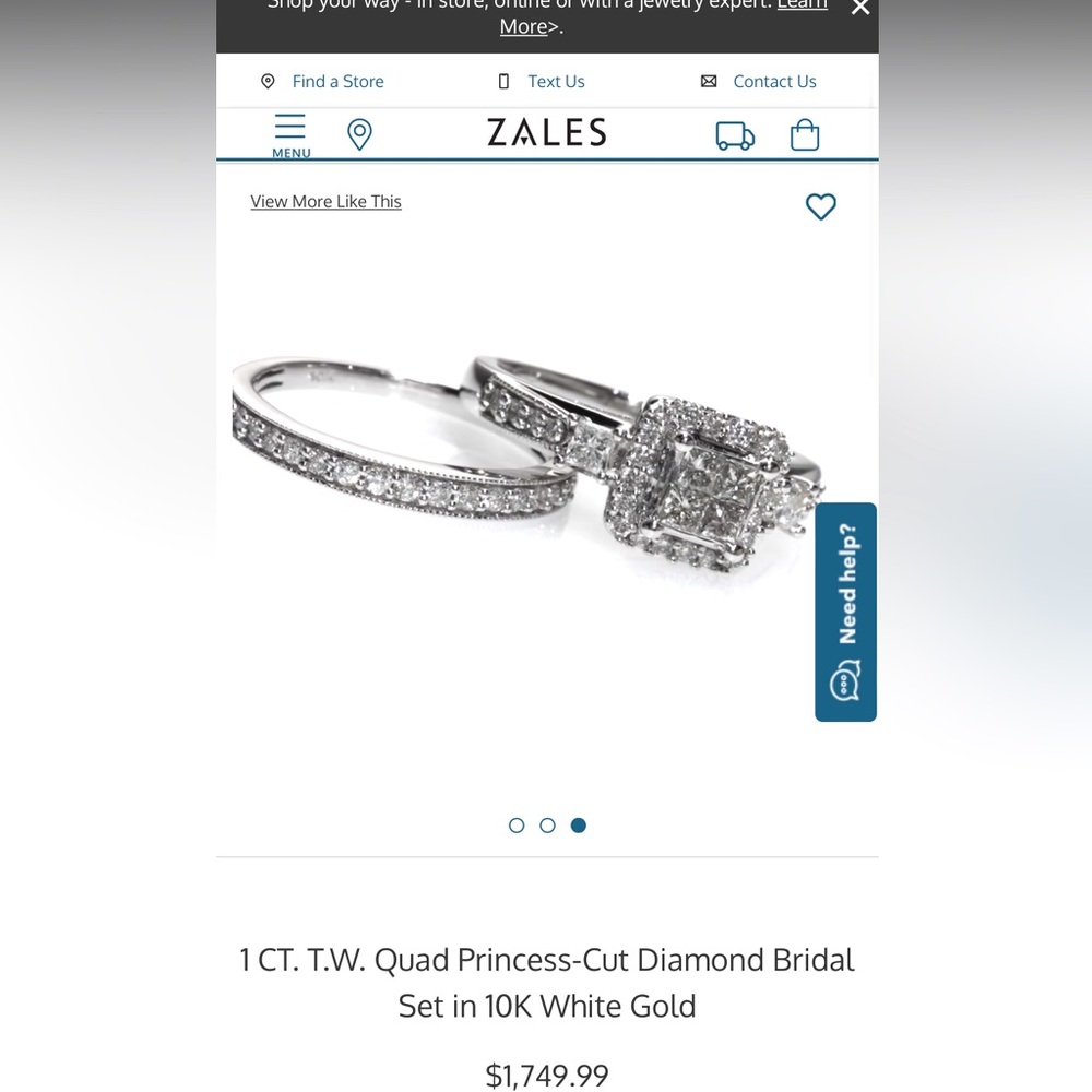 Zales Exclusive Bridal Set